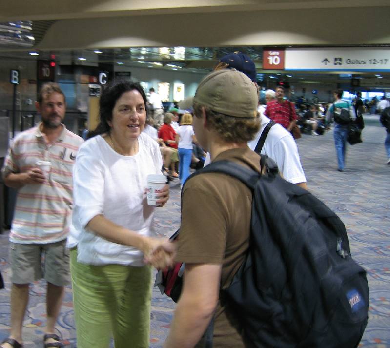 CostaRica-June-11-18-2005-0002 greeting the new guy at the airport
