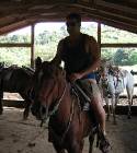 CostaRica-June-11-18-2005-0166 Dennis on horseback